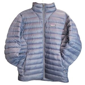 Patagonia Puffer Jacket Blue  size M)